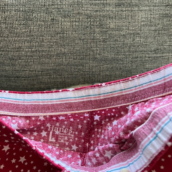 Womens Hanes sz L pajama bottoms - Picture 6 of 8